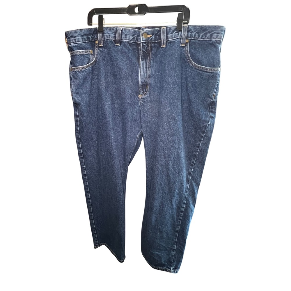 Carhartt Baggy Streetwear Denim Jeans Dark Wash Relaxed Fit 44x30 Skater